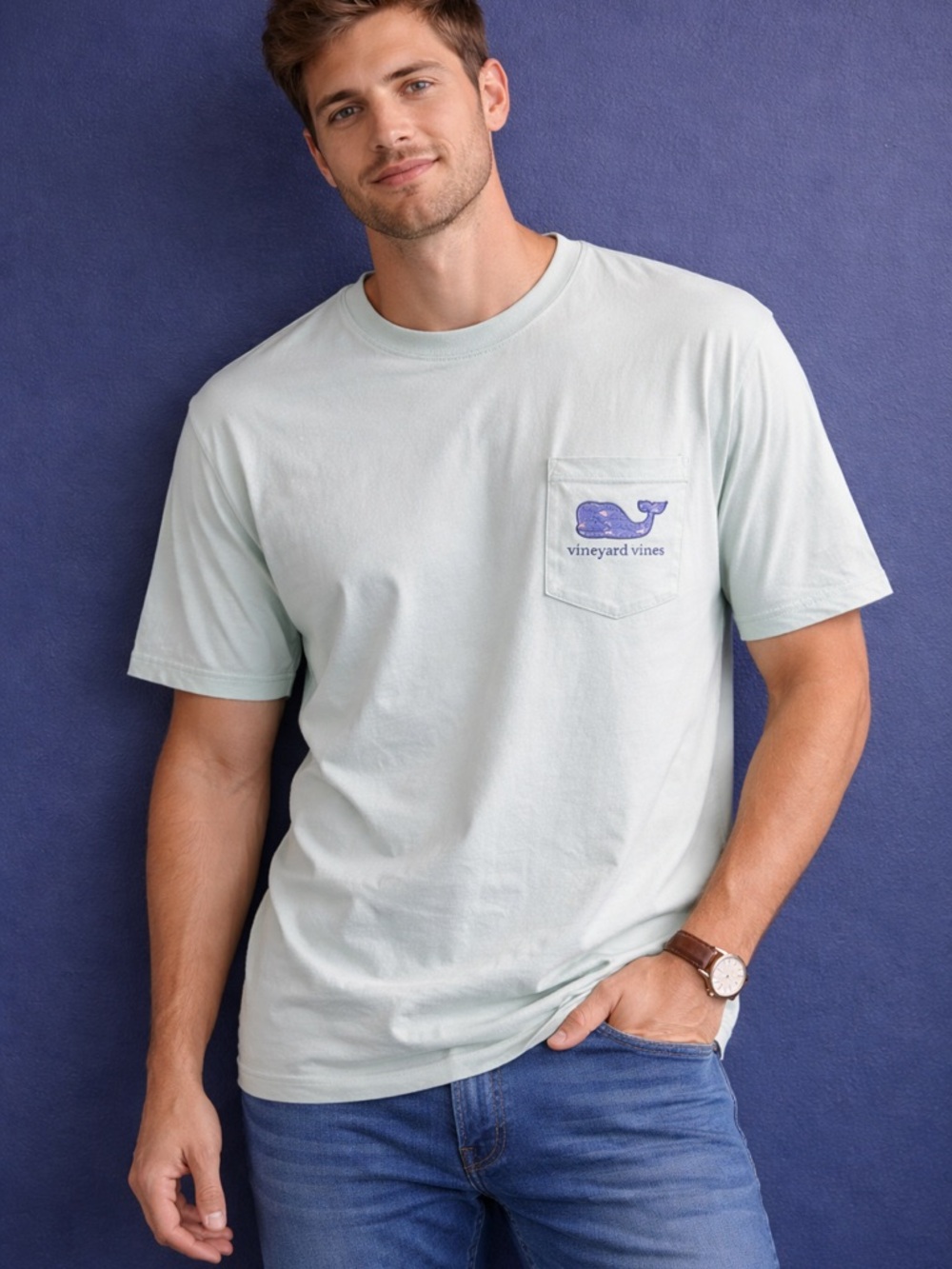 Vineyard Vines Tonal flag Tshirt